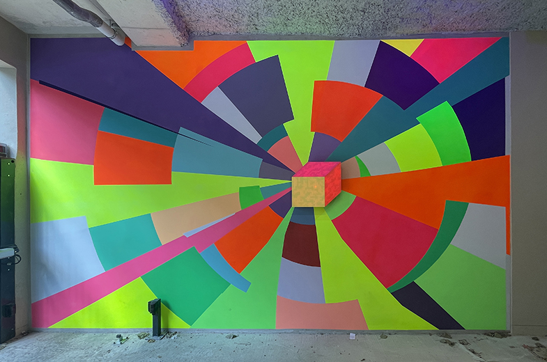 Radiant Cubique Fluo #1